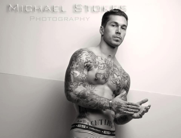 Model Alex Minsky by Michael Stokes Photography.