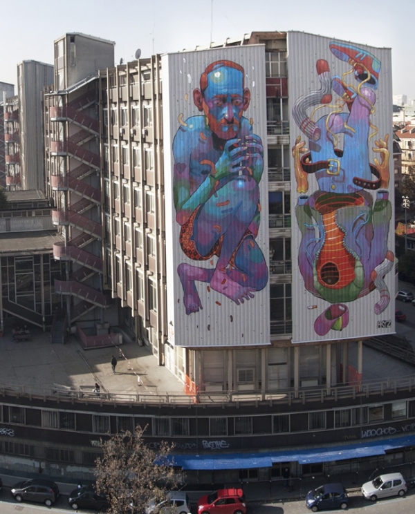 Street art | Aryz, Spain + Italy - unurth