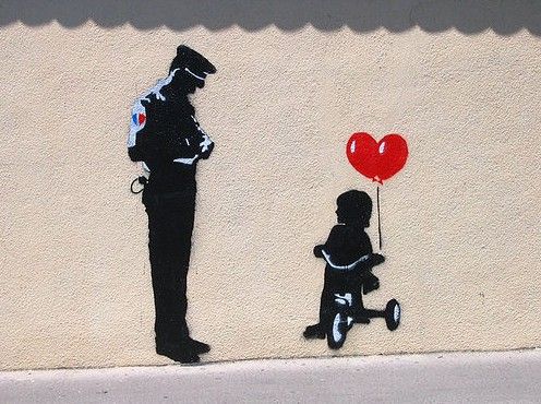 Graffiti by Banksy