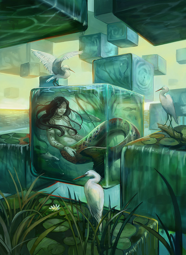 slumbering_naiad_by_juliedillon-d7r4hdw