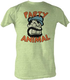 e082faaa599325f7a24b25932fe9bc93 Partay Animal Mens Soft Tee