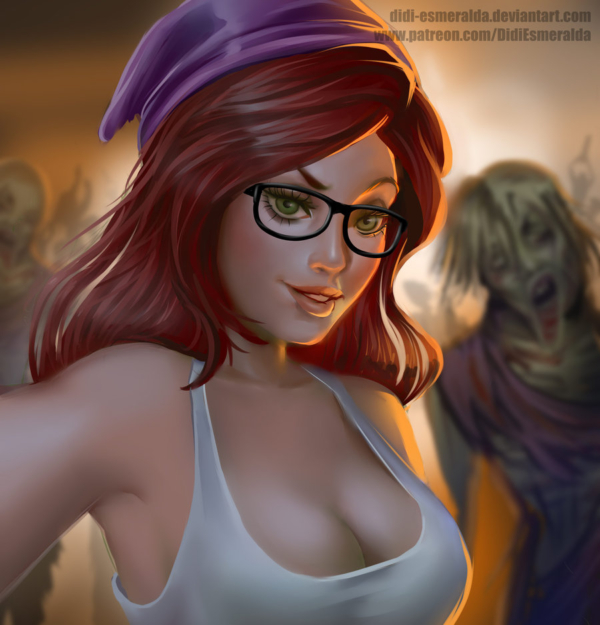 sophie_selfie_in_zombie_apocalypse_by_didi_esmeralda-d87ivoo