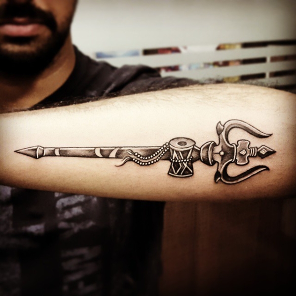 Great Shiva tattoo by Parmeet Singh